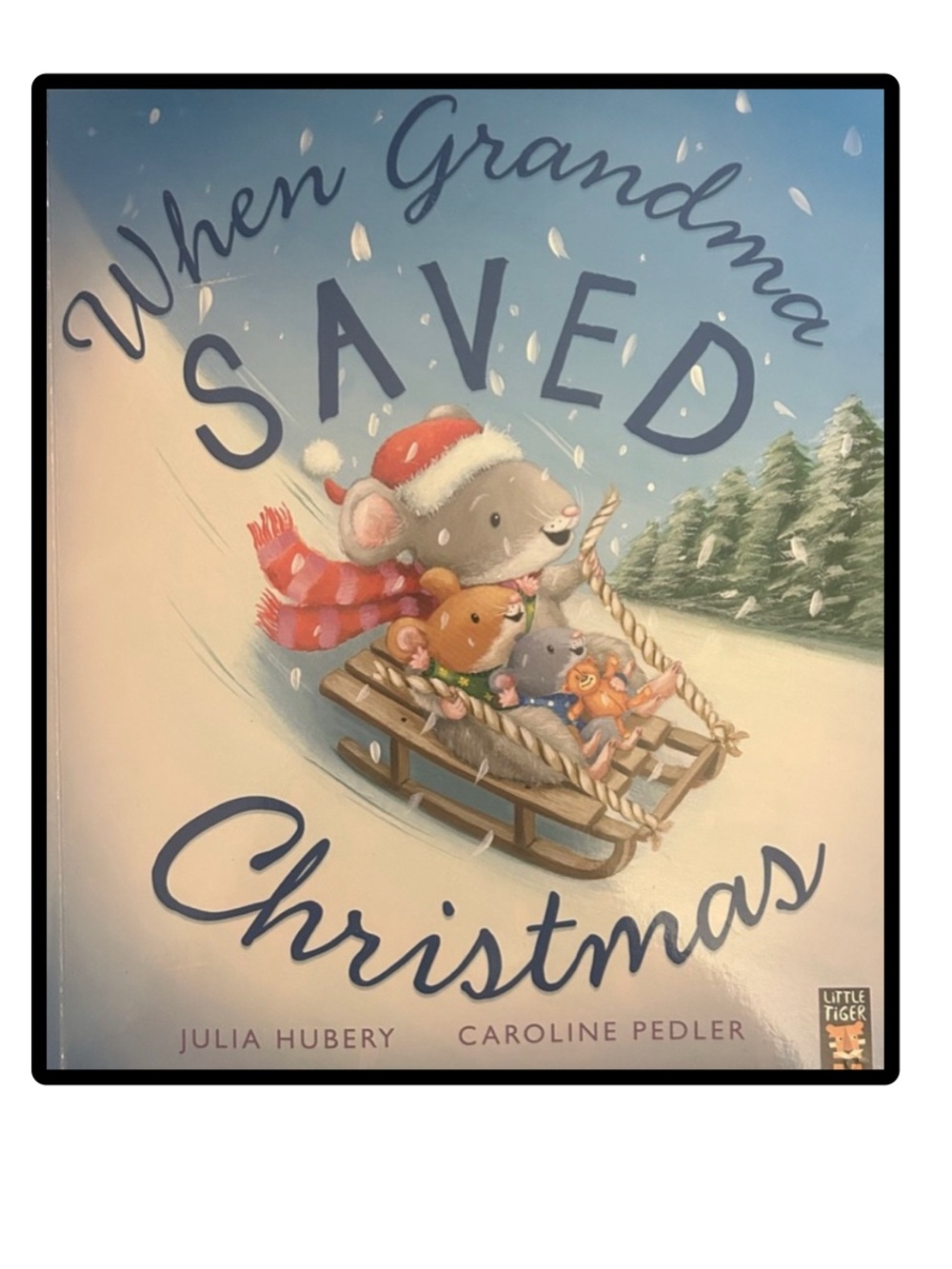 BUNDLE & SAVE🎄 When Grandma Saved Christmas Extra Large Softcover Book